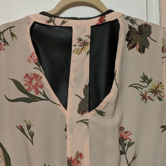 Pink and Green Floral Romper - Picture 4 of 8